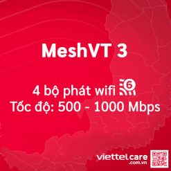 Gói MeshVT3 lắp wifi cho gia đình có nhiều phòng